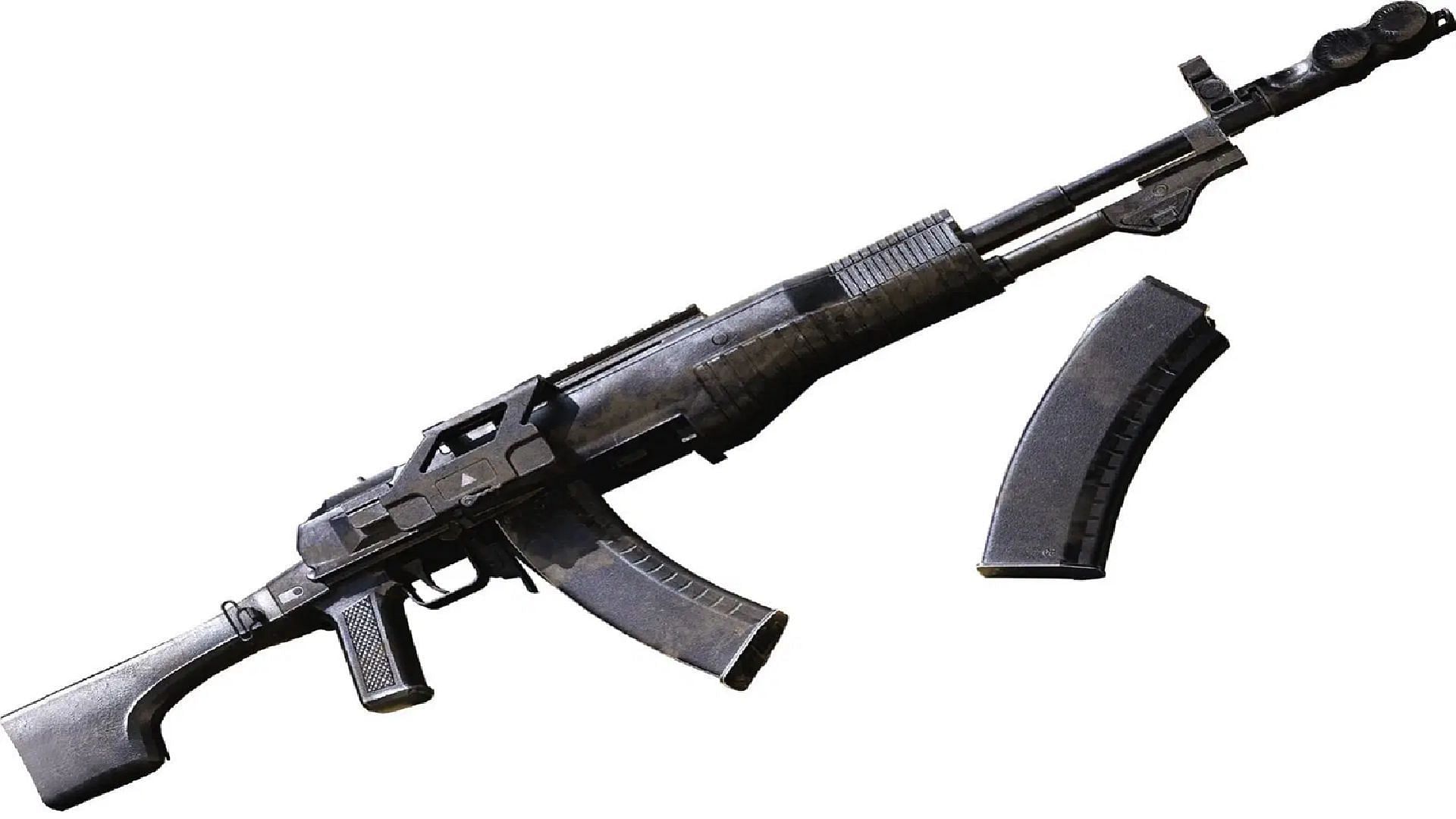 New ASM weapon in PUBG Mobile (Image via Tencent Games)